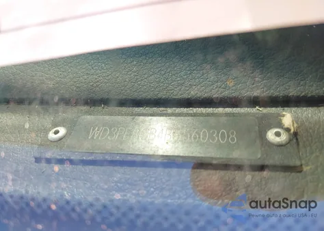 2011 Mercedes-Benz Sprinter 2500 High Roof из США, поврежденный, VIN WD3PE8CB4B5560308